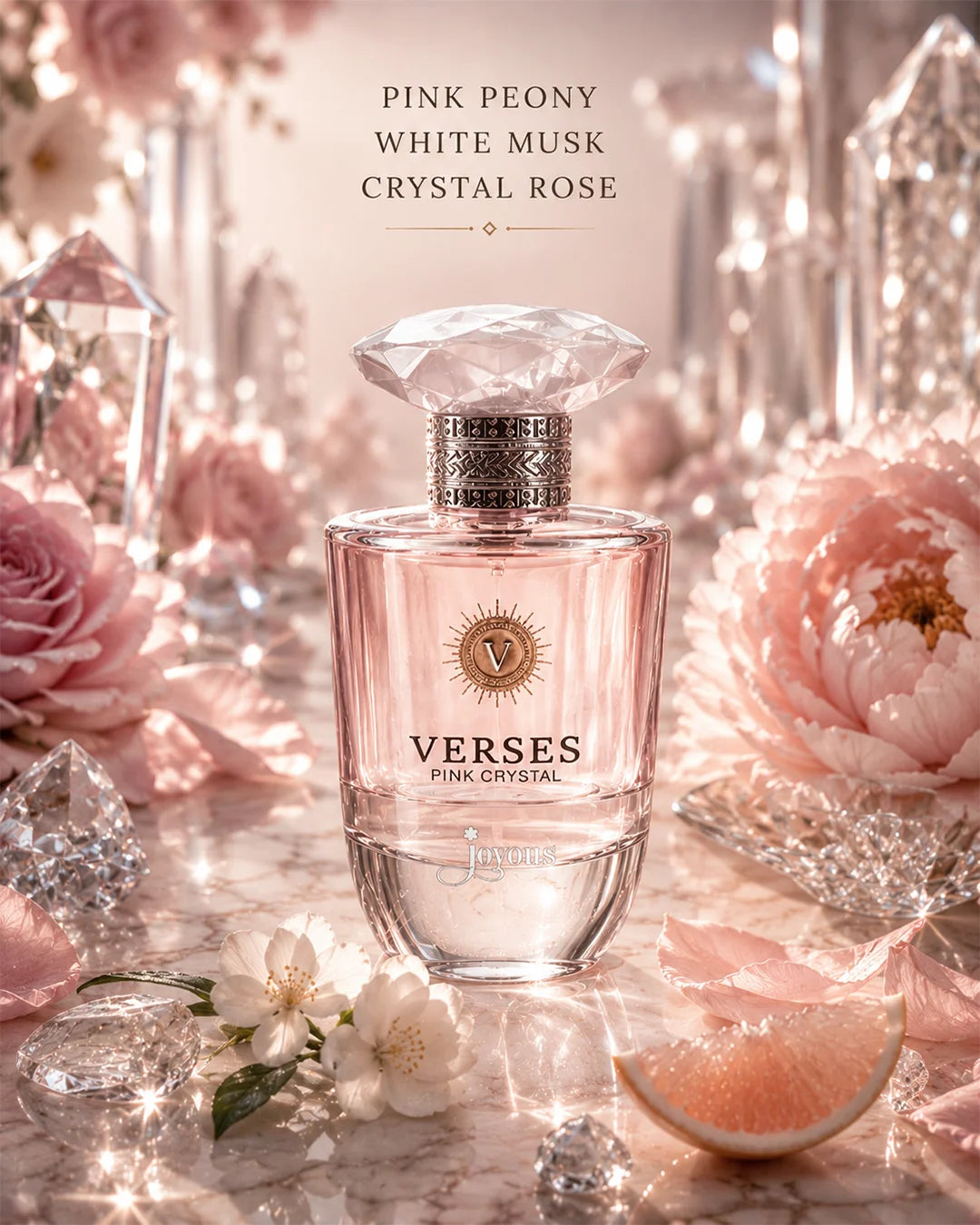 Verses Pink Crystal Perfume – Eau de Parfum 100ml