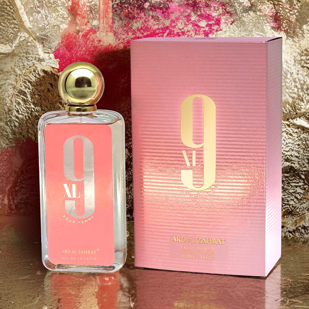 XL 9 Pour Femme Perfume – Eau de Toilette 100ml bottle and box