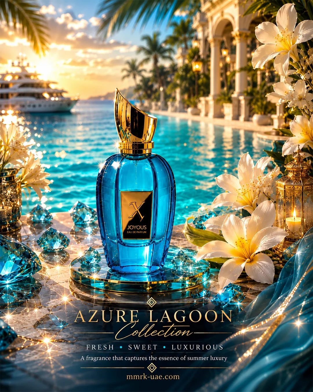X Joyous Aqua Pura for Women – Fruity Floral Eau de Parfum – 75ml