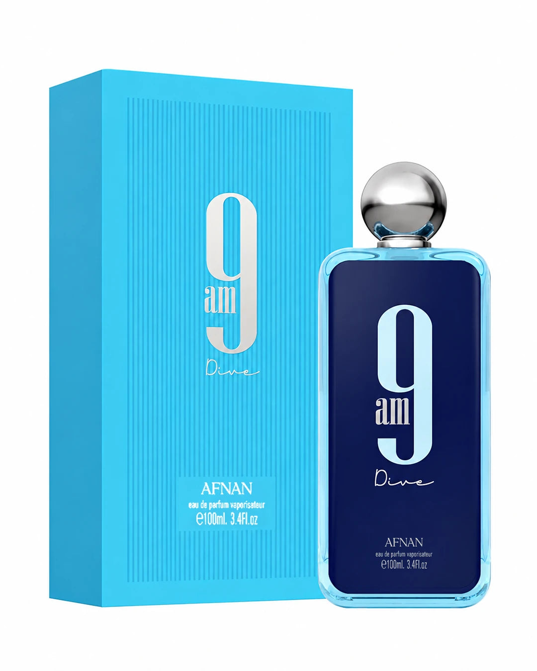 Afnan 9 AM Dive Eau de Parfum 100ml unisex perfume bottle