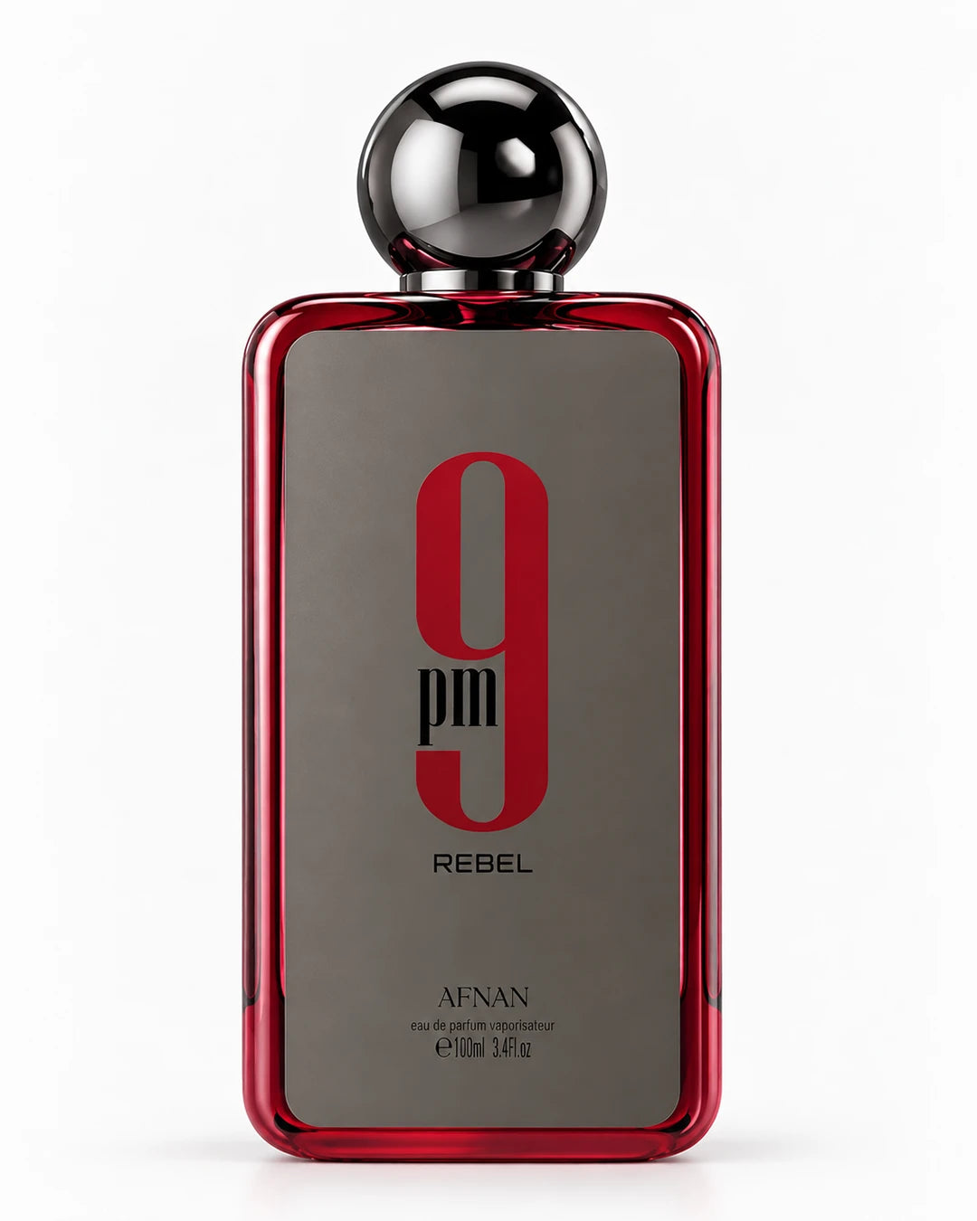 Afnan 9 PM Rebel Eau de Parfum 100ml perfume bottle