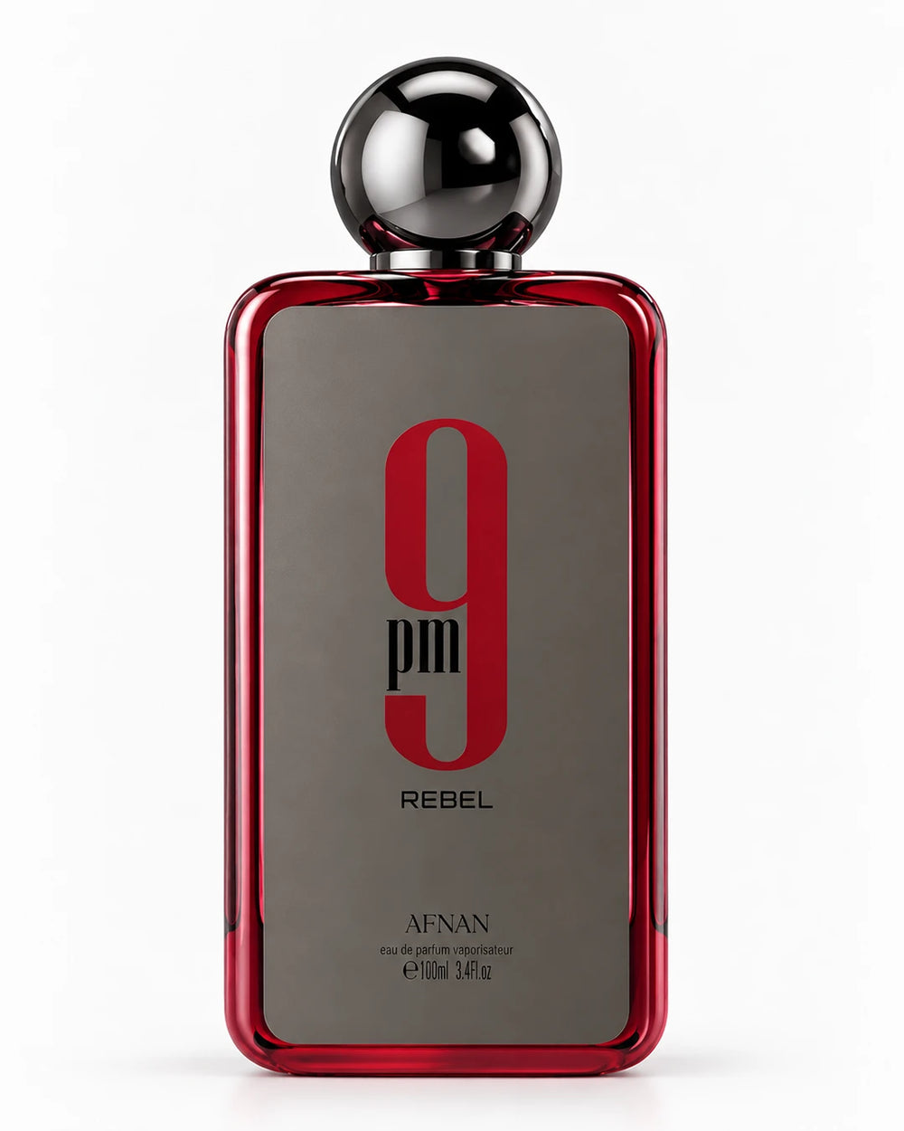 Afnan 9 PM Rebel Eau de Parfum 100ml perfume bottle