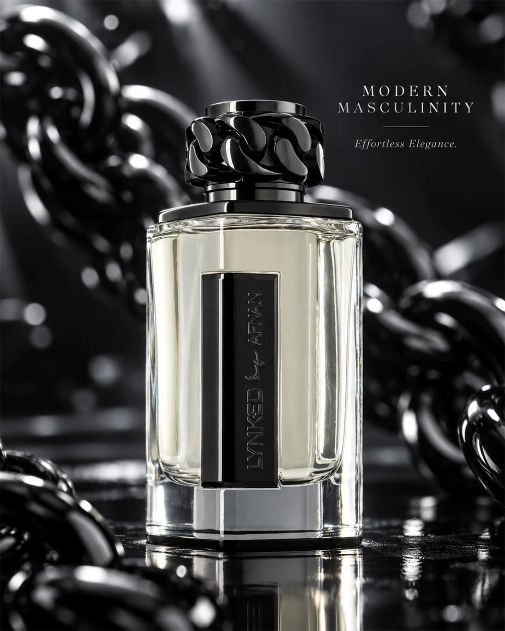 Afnan Lynked Freedom Eau de Parfum 100ml modern masculinity mood image