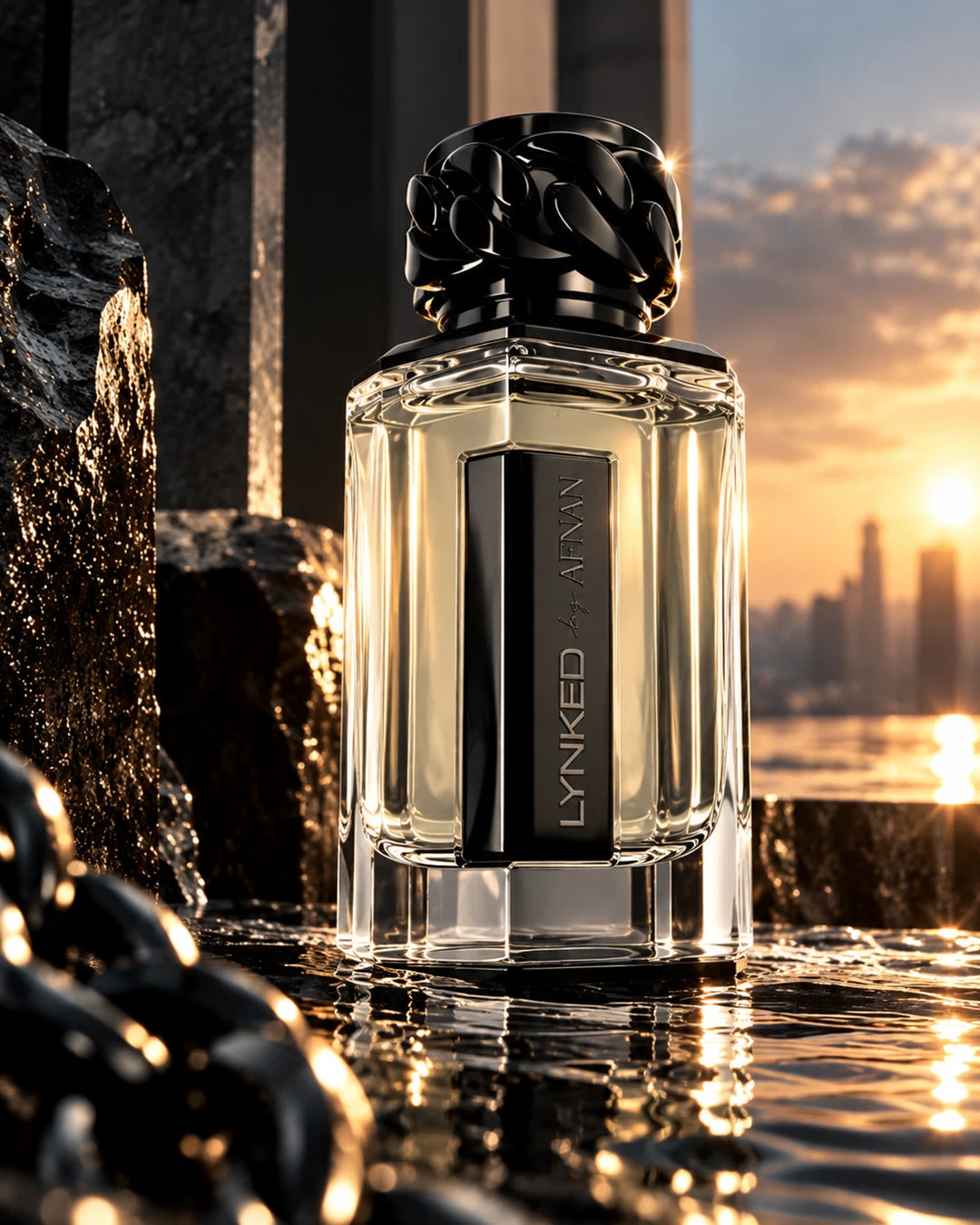 Afnan Lynked Freedom Eau de Parfum 100ml sunset mood image