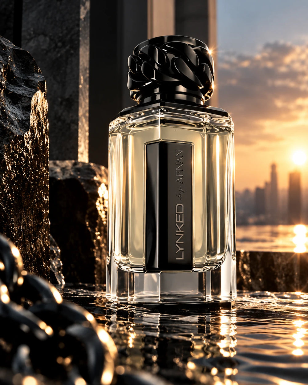 Afnan Lynked Freedom Eau de Parfum 100ml sunset mood image