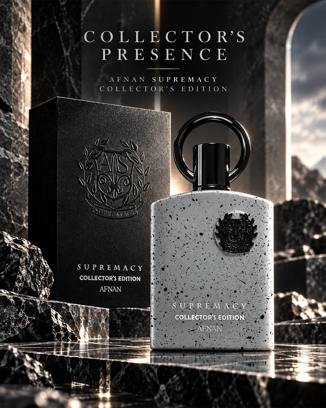 Afnan Supremacy Collector's Edition men’s fragrance with a floral fruity woody amber character
