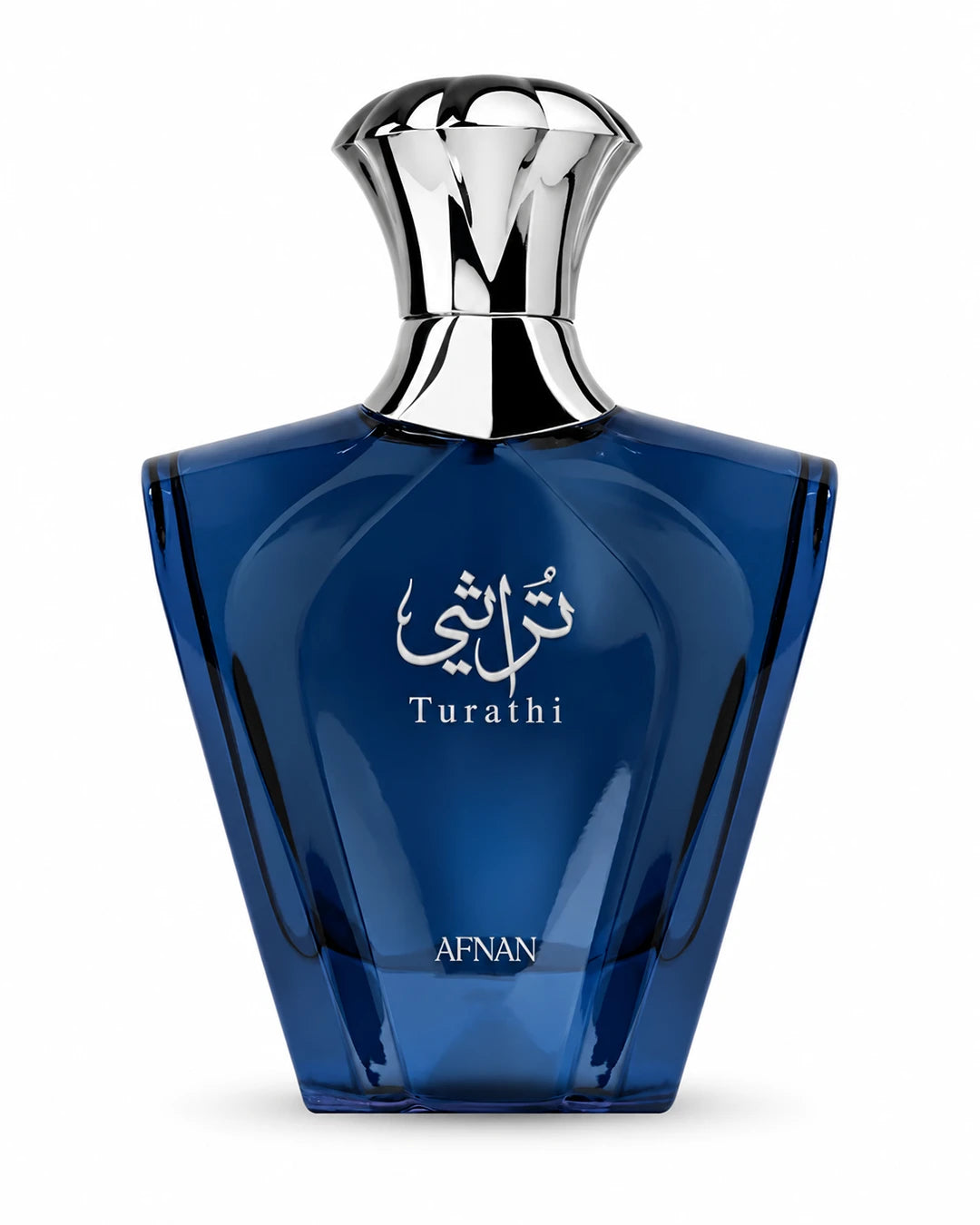 Afnan Turathi Blue Eau de Parfum 90ml front bottle view