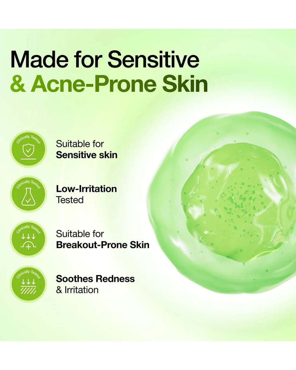 Anua Azelaic Acid Serum made for sensitive and acne-prone skin with low-irritation and redness soothing claims