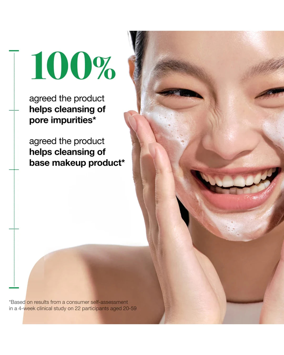 Anua Heartleaf Quercetinol cleansing foam for pore impurities and base makeup cleansing
