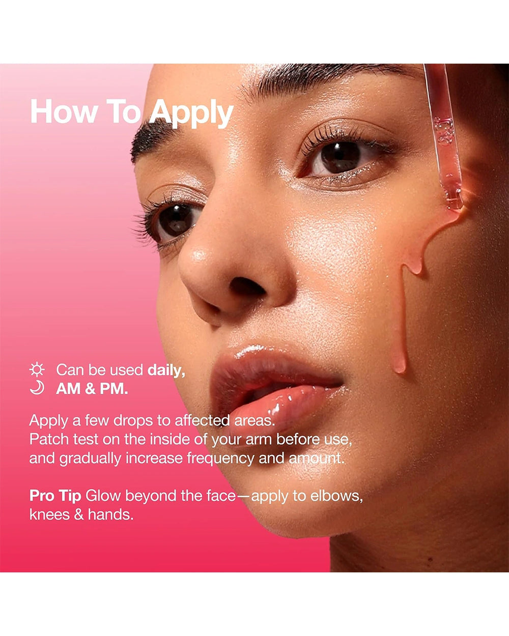 How to apply Anua Niacinamide 10+ TXA 4 Serum on the face