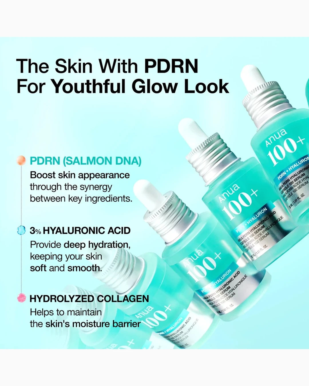 Anua PDRN Capsule 100 Serum lightweight hydrating texture
