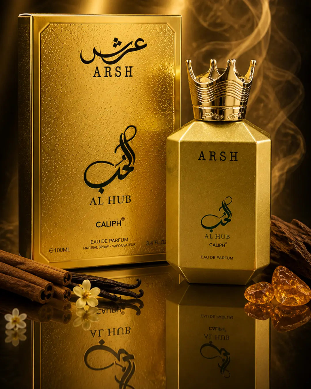 Arsh Al Hub Caliph luxury Arabic perfume 100ml royal oud amber musk fragrance UAE
