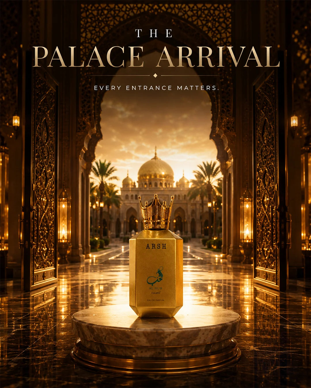 عطر عرش الحب كاليڤ – عطر عربي فاخر بطابع ملكي 100 مل