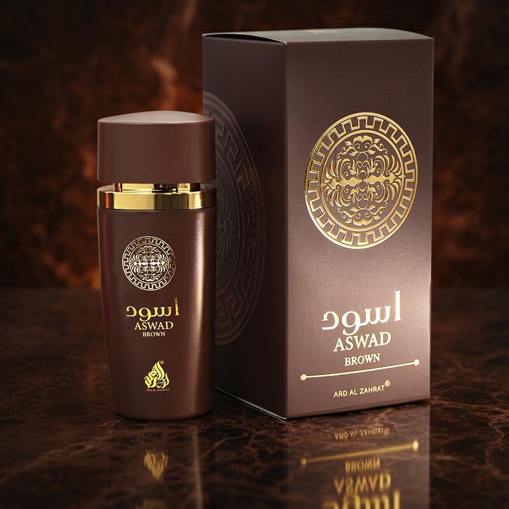 Aswad Brown Perfume Bottle 100ml – Luxury Oriental Eau de Parfum