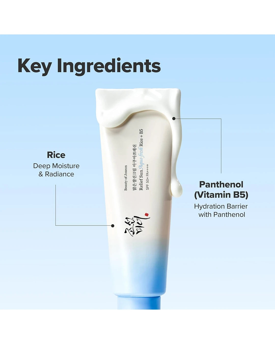 Beauty of Joseon Aqua-Fresh sunscreen with lightweight no white cast finish