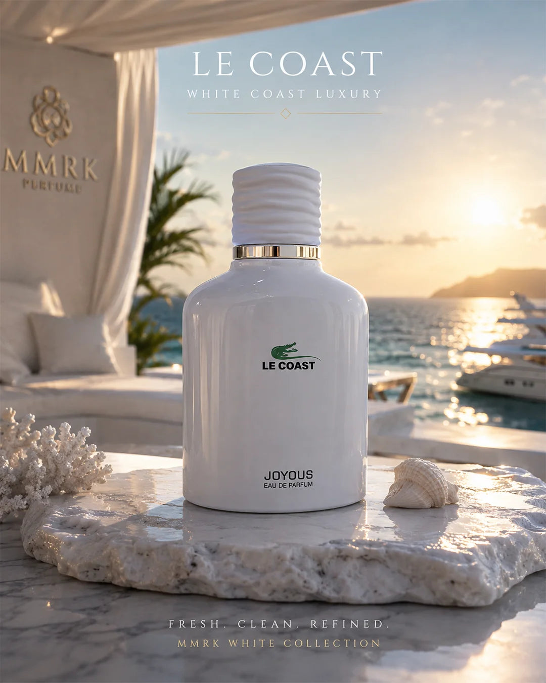 Joyous Le Coast perfume 100ml luxury fresh clean aquatic fragrance premium scent UAE
