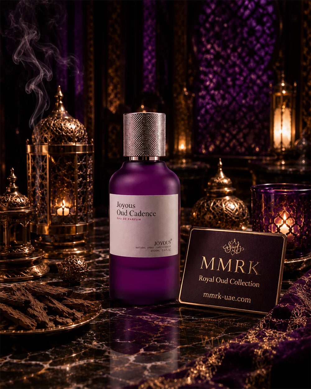 Joyous Oud Cadence Perfume for Men 100ml in MMRK signature presentation