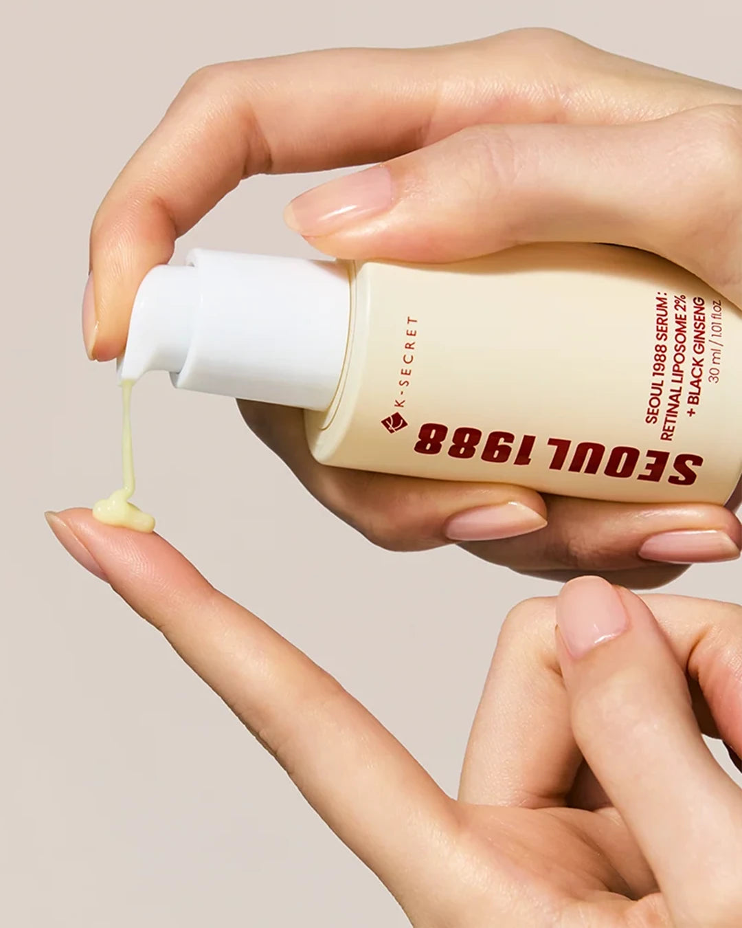 K-SECRET SEOUL 1988 Retinal 2% Serum for fine lines, firmness and uneven skin tone