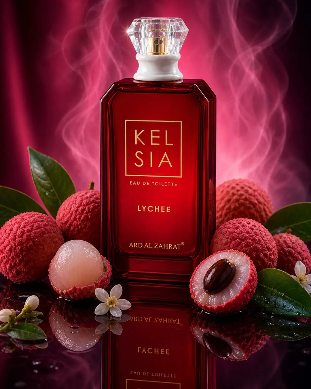 Kelsia Lychee perfume 100ml sweet fruity fresh lychee fragrance UAE