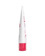 Side view of Luxe Organix Perfecting UV Tint Serum Sunscreen 40g showing the slim white tube and pink cap