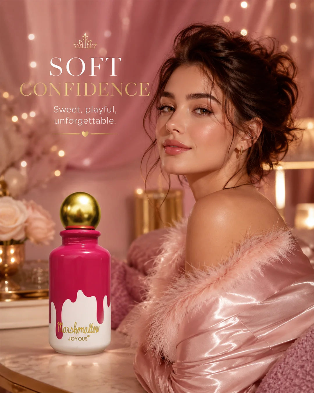 Marshmallow Eau de Parfum for Women 100ml sweet gourmand fragrance with a soft feminine scent-3