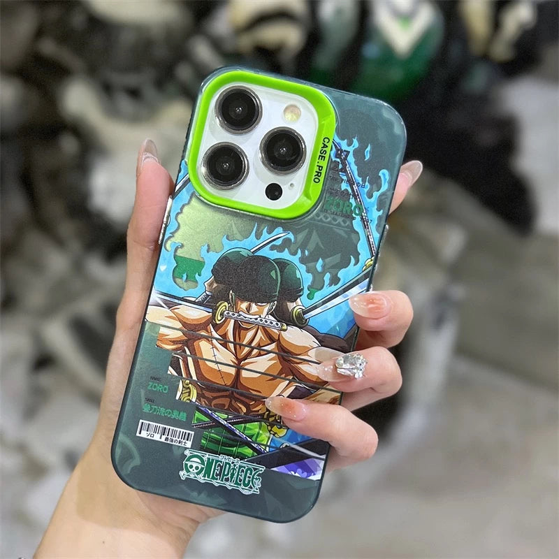 Anime One Piece: Roronoa Zoro Phone Case - Vers.48 (For iPhone)