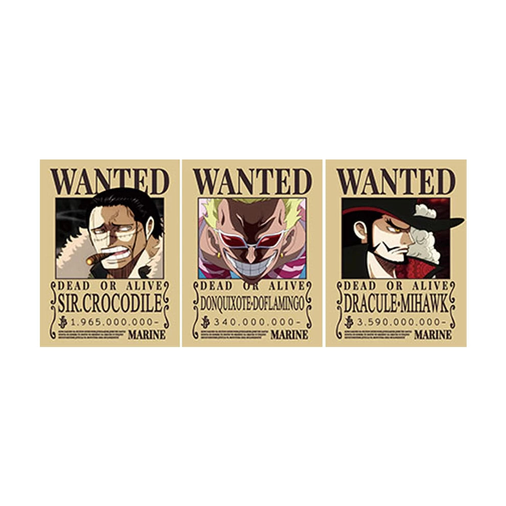 Anime One Piece 3D Poster (3 in 1) - Vers.23