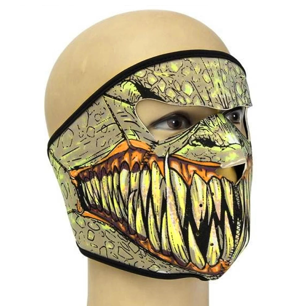 Halloween Monster Biker Mask