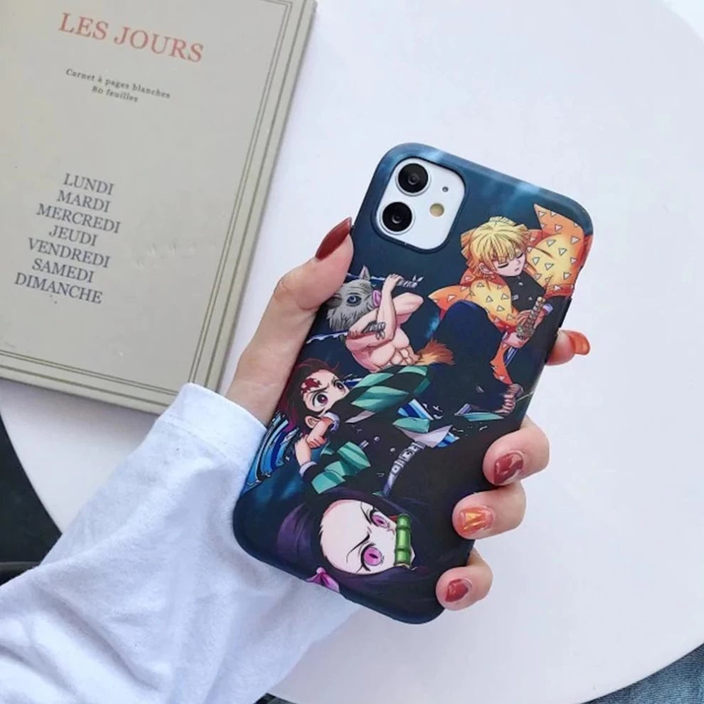 Anime Demon Slayer: Back Cover - Vers.12 (For iPhone XR, X-XS, X-XS Max)