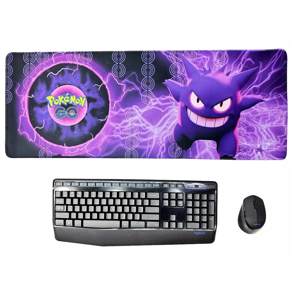Pokemon Gengar Mouse Pad – Anime Gaming Desk Mat
