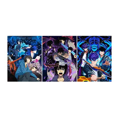 Solo Leveling 3D Lenticular Poster – Triple Design Change