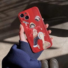 Anime One Piece: Monkey D. Luffy Back Cover - Vers.03 (For iPhone XR, X-XS, X-XS Max)