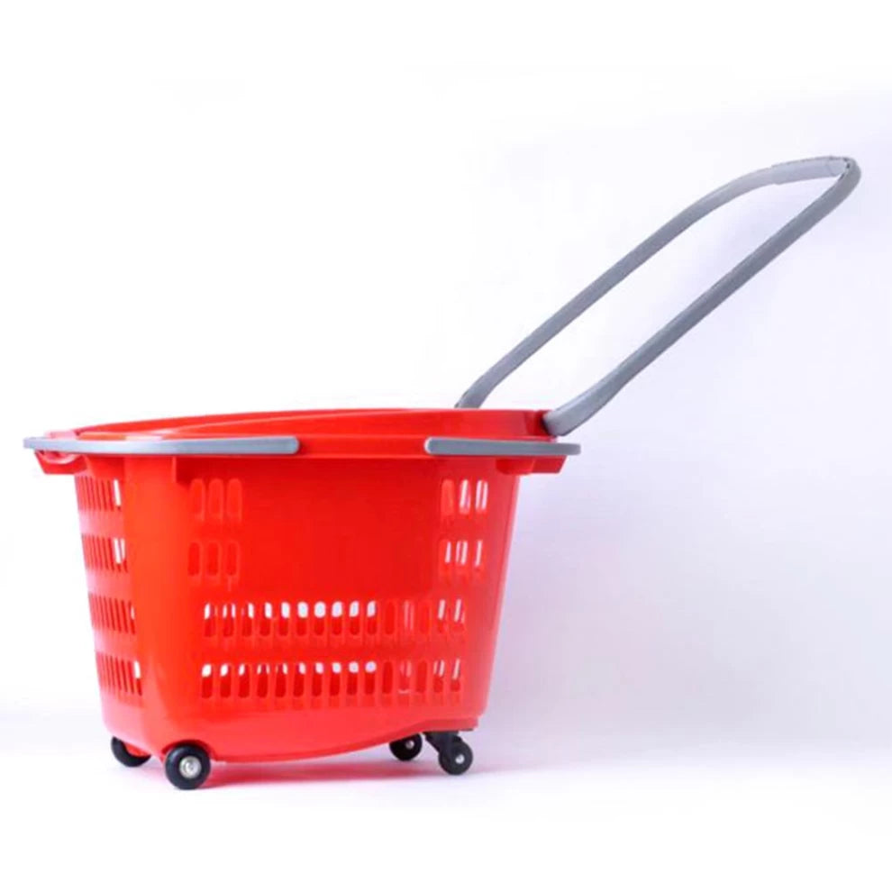 Plastic Handheld Shopping Basket – 30L Capacity