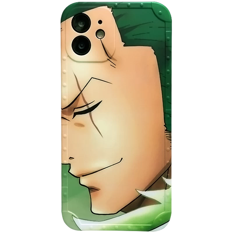 Anime One Piece: Roronoa Zoro Back Cover - Vers.02 (For iPhone XR, X-XS, X-XS Max)