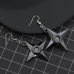 Shuriken Ninja Earrings – Naruto