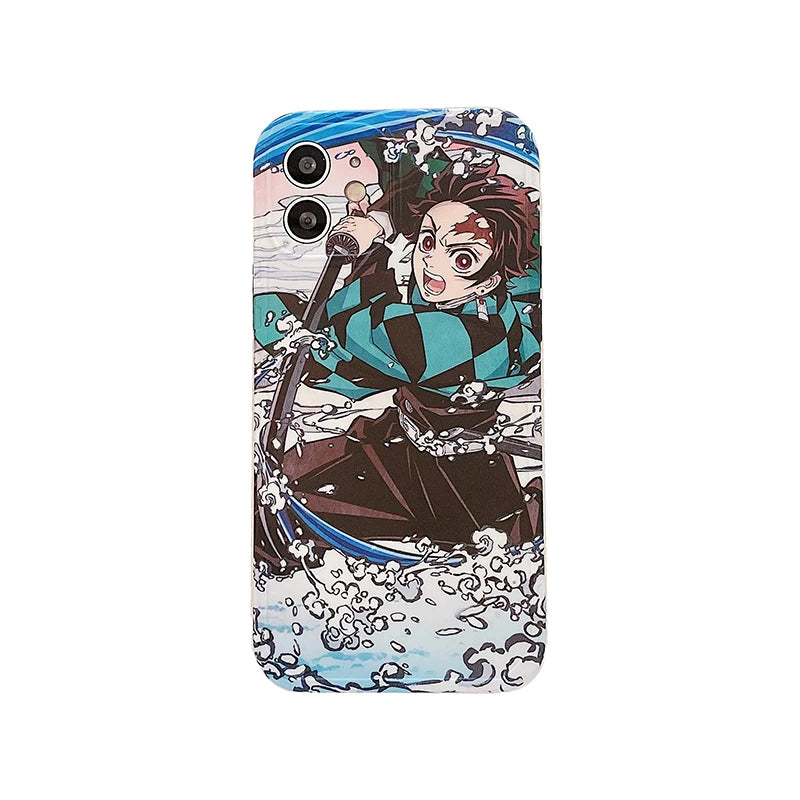 Anime Demon Slayer: Tanjiro Kamado Back Cover - Vers.08 (For iPhone XR, X-XS, X-XS Max)
