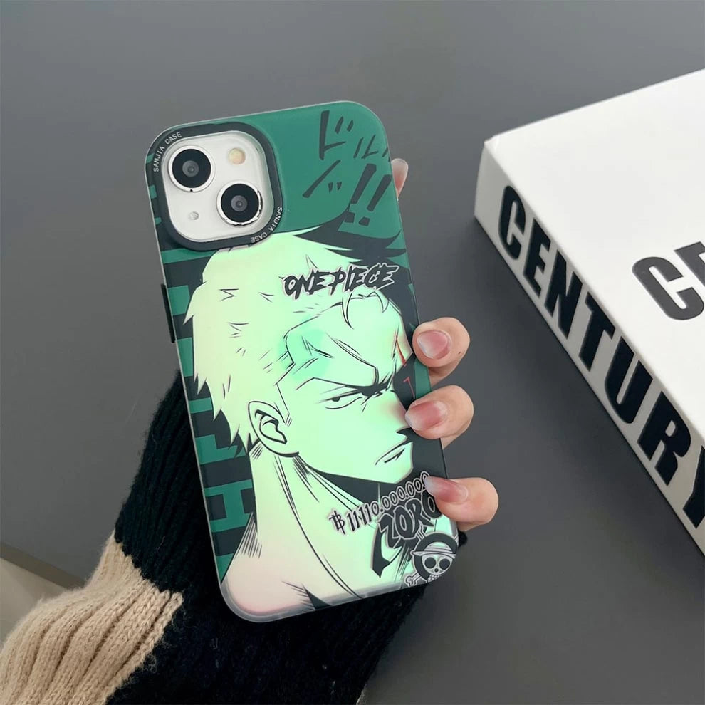 Anime One Piece: Roronoa Zoro Phone Case - Vers.5 (For iPhone)