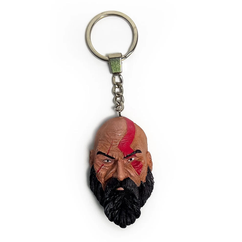 God of War: Kratos's Face Keychain 4 (Limited Edition)