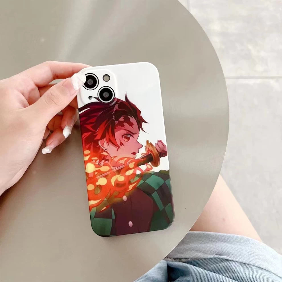 Anime Demon Slayer: Tanjiro Kamado Back Cover - Vers.10 (For iPhone XR, X-XS, X-XS Max)