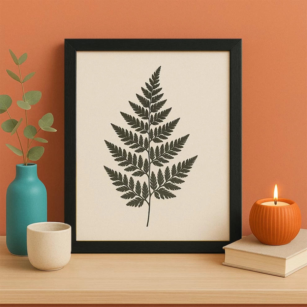 Black Photo Frame – 30x40 cm – Fiberboard – Without Acrylic