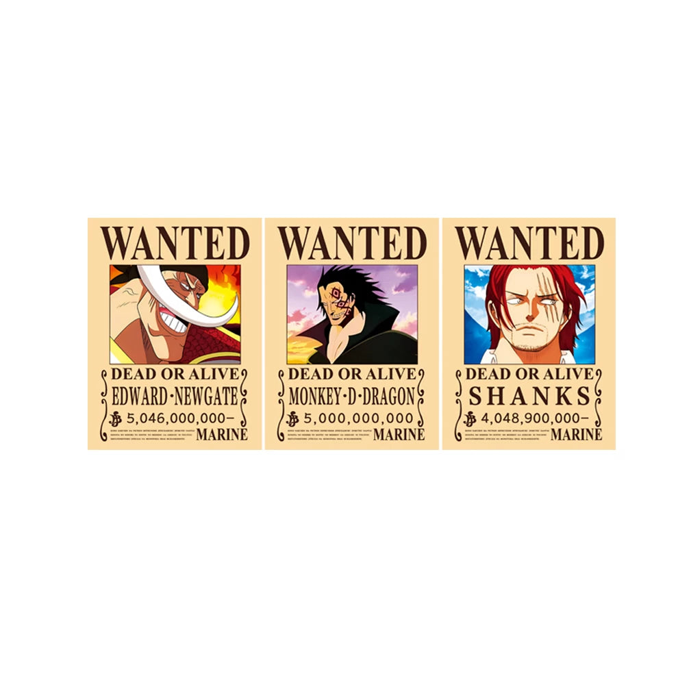 Anime One Piece 3D Poster (3 in 1) - Vers.7
