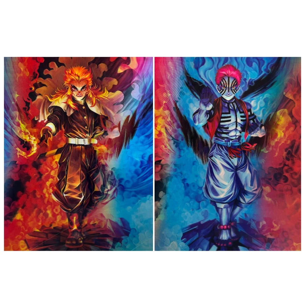 Anime Demon Slayer 3D Poster (2 in 1) - Vers.1
