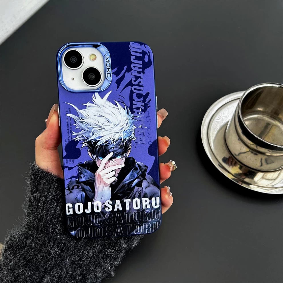 Anime Jujutsu Kaisen: Gojo Satoru Phone Case - Vers.1 (For iPhone)