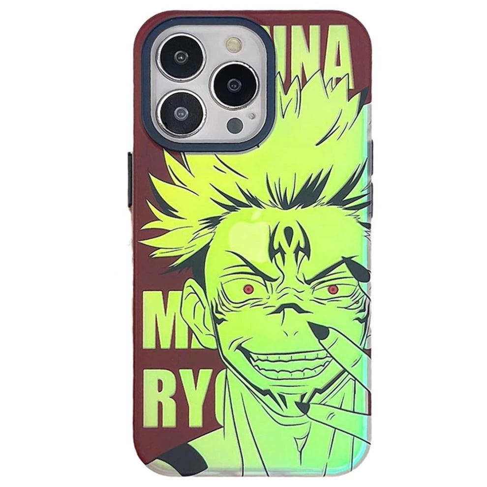 Anime Jujutsu Kaisen: Ryomen Sukuna Phone Case - Vers.2 (For iPhone)