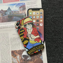 Anime One Piece: Monkey D. Luffy Back Cover - Vers.04 (For iPhone XR, X-XS, X-XS Max)
