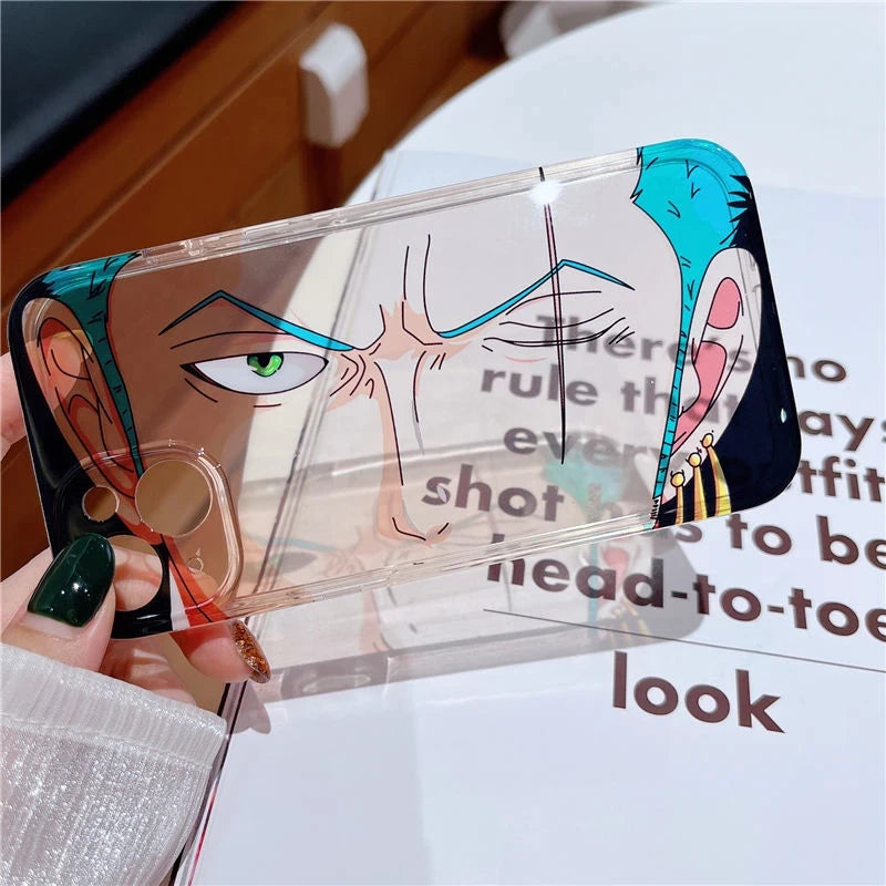 Anime One Piece: Roronoa Zoro Phone Case - Vers.9 (For iPhone)