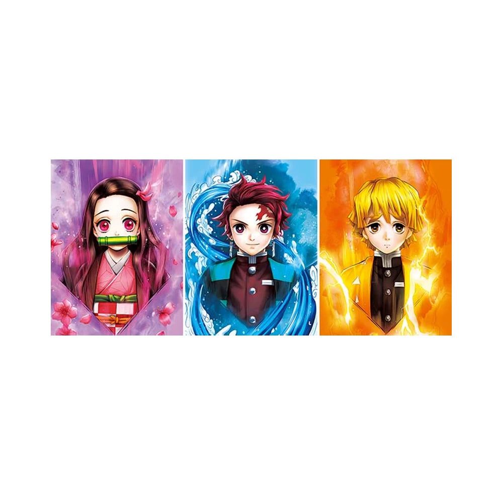 Anime Demon Slayer 3D Poster (3 in 1) - Vers.5