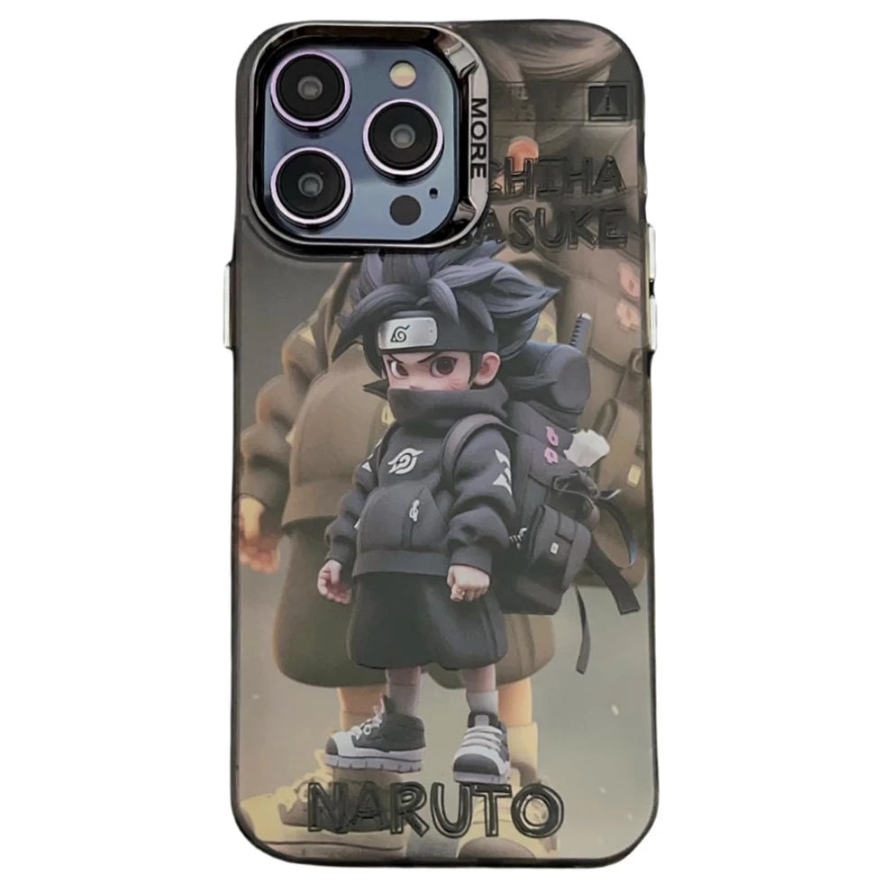 Anime Naruto: Sasuke Uchiha Phone Case - Vers.2 (For iPhone)