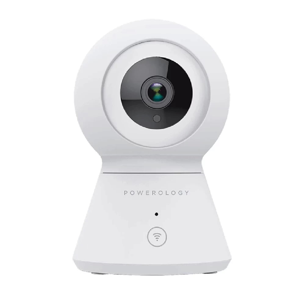 Powerology WiFi Smart Home Camera – 1080P Night Vision & Motion Detection
