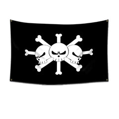 One Piece Thriller Bark Flag – Skull Crossbones 60x90cm
